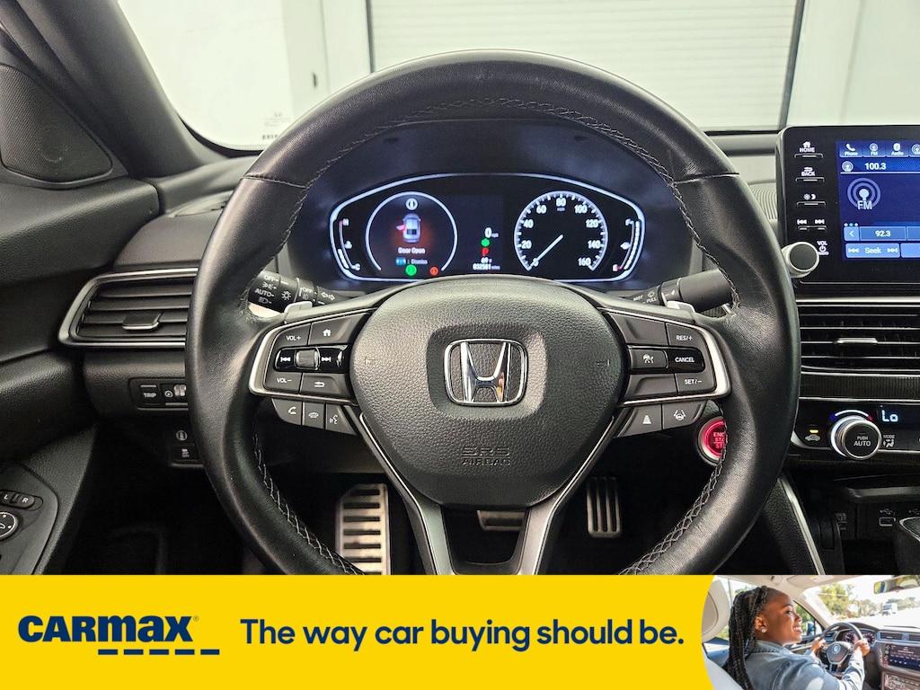 used 2022 Honda Accord car, priced at $25,998