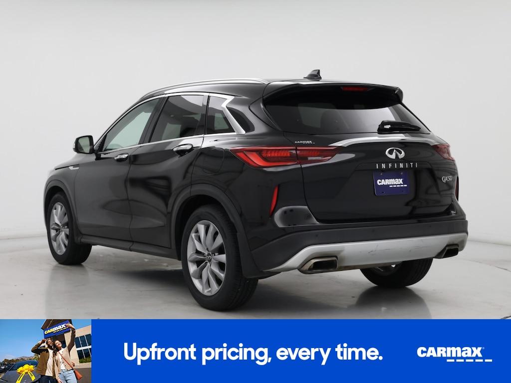 used 2022 INFINITI QX50 car, priced at $25,998