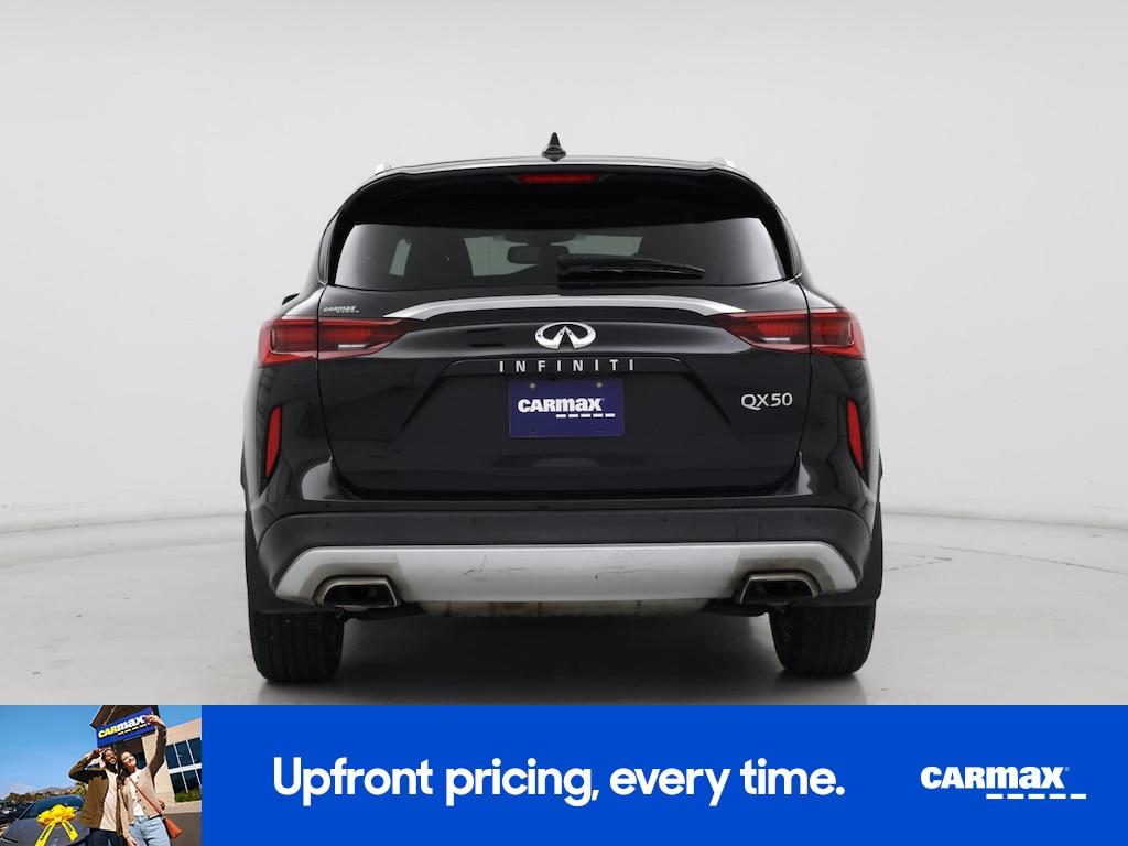 used 2022 INFINITI QX50 car, priced at $25,998