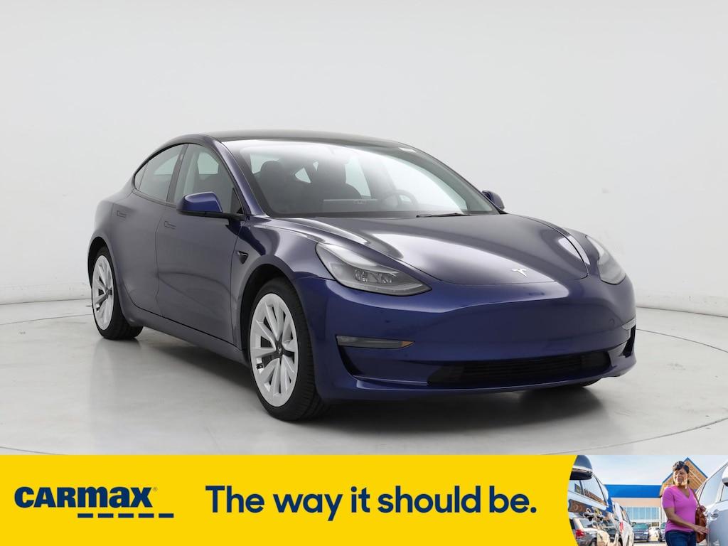 used 2022 Tesla Model 3 car, priced at $26,998