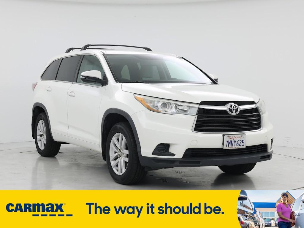 used 2015 Toyota Highlander car, priced at $19,998