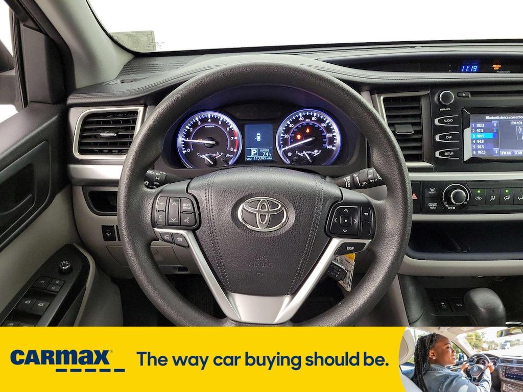 used 2015 Toyota Highlander car, priced at $19,998