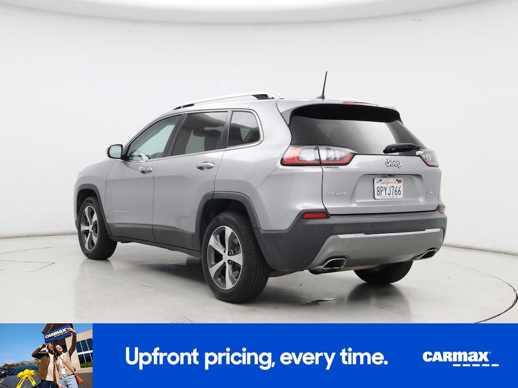 used 2019 Jeep Cherokee car, priced at $14,599