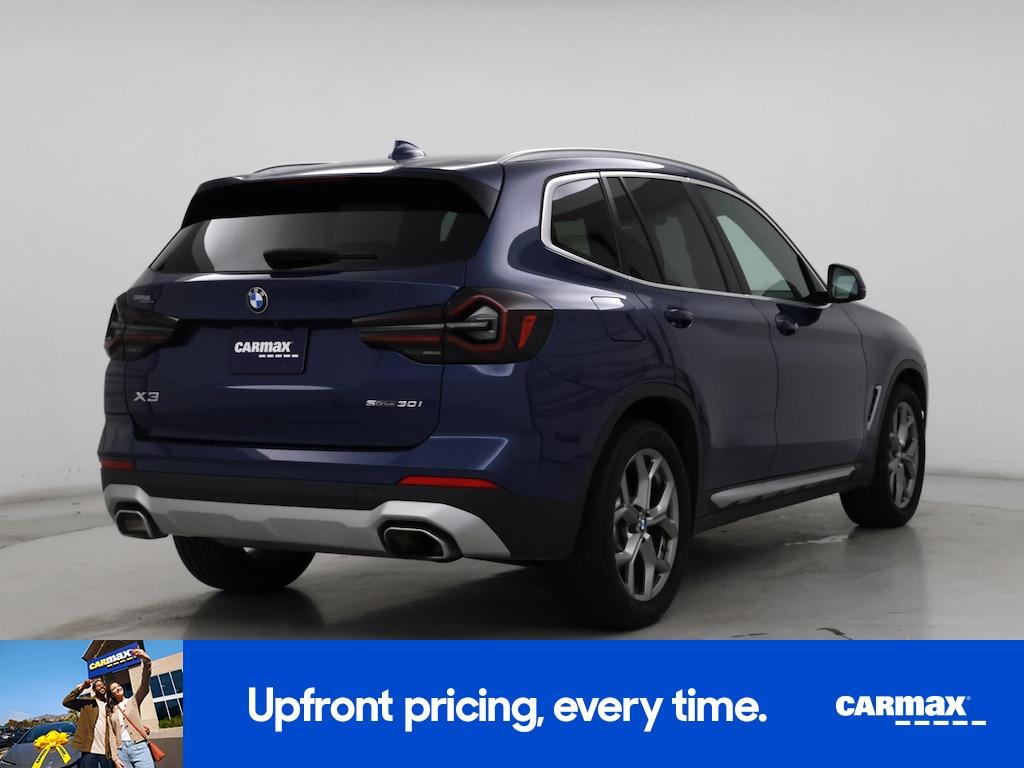 used 2022 BMW X3 car, priced at $29,998