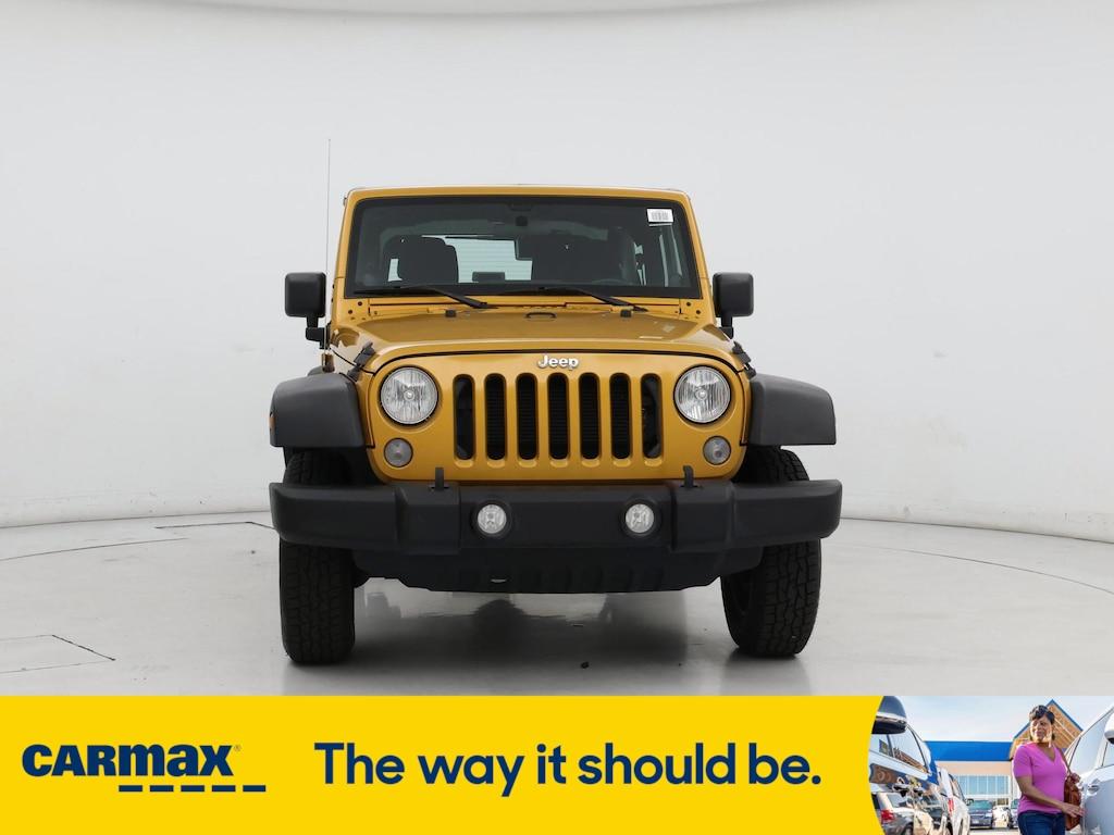 used 2014 Jeep Wrangler car, priced at $17,998
