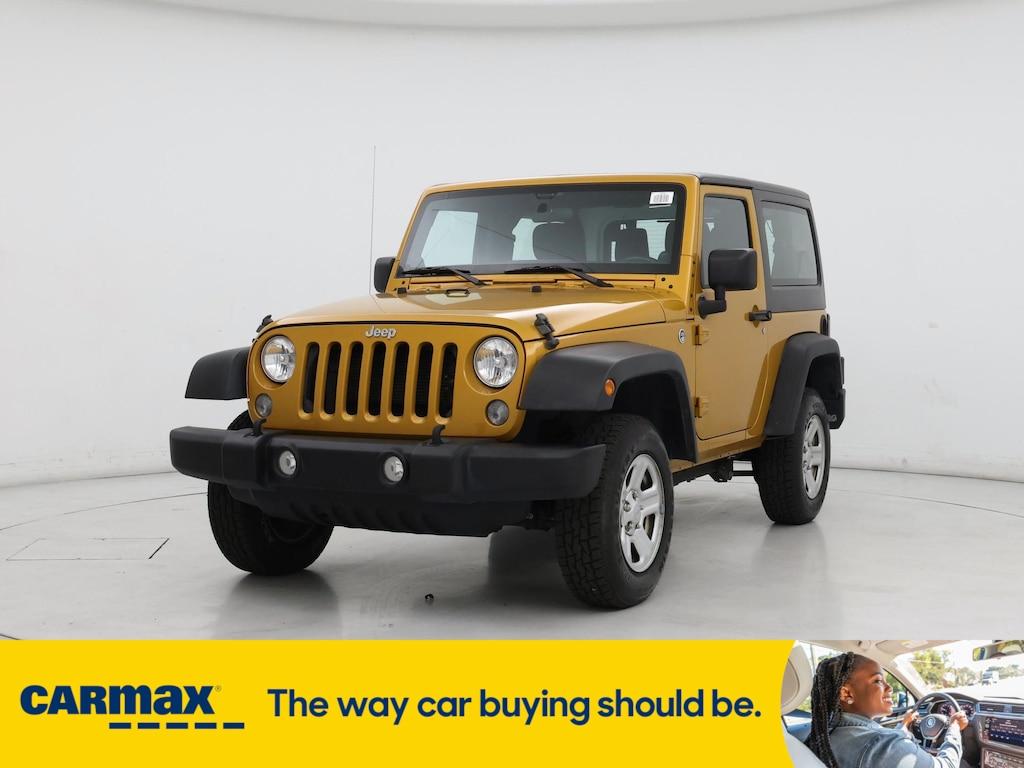 used 2014 Jeep Wrangler car, priced at $17,998