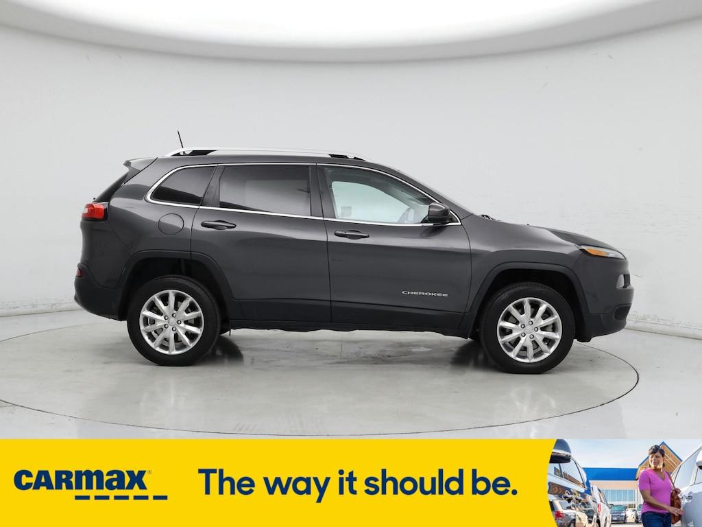 used 2016 Jeep Cherokee car, priced at $14,599