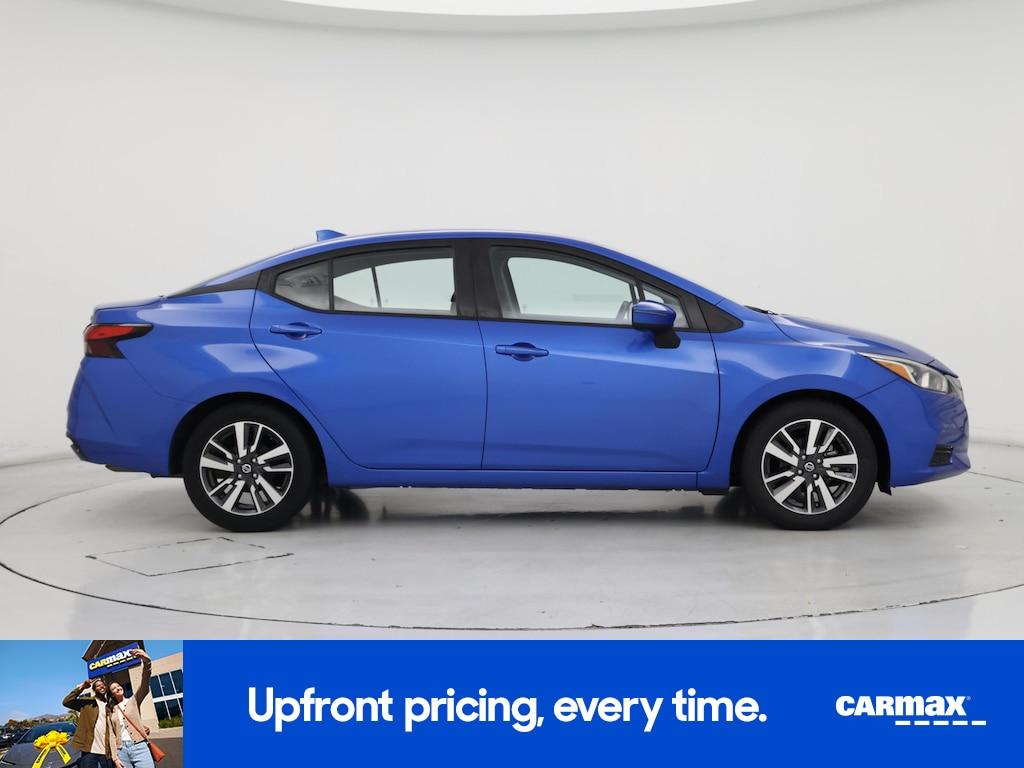 used 2021 Nissan Versa car, priced at $14,998