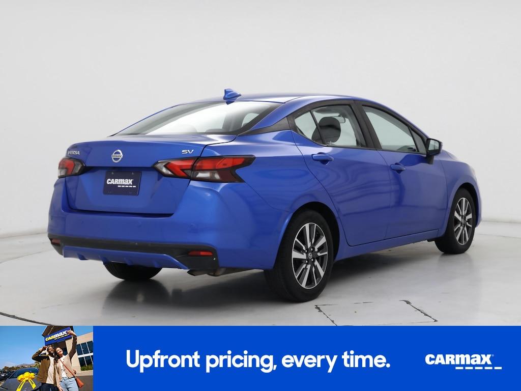 used 2021 Nissan Versa car, priced at $14,998
