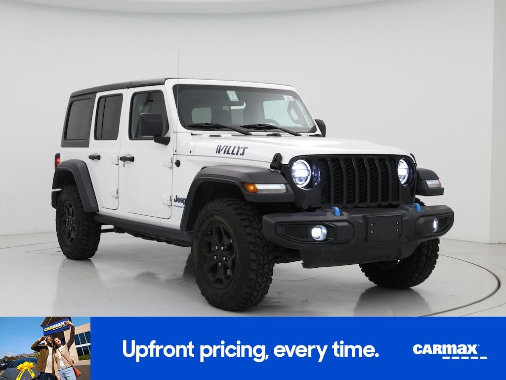 used 2023 Jeep Wrangler 4xe car, priced at $32,998