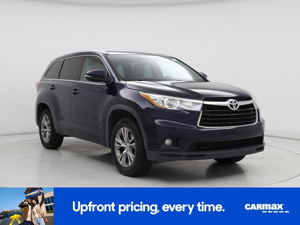 used 2015 Toyota Highlander car, priced at $17,998