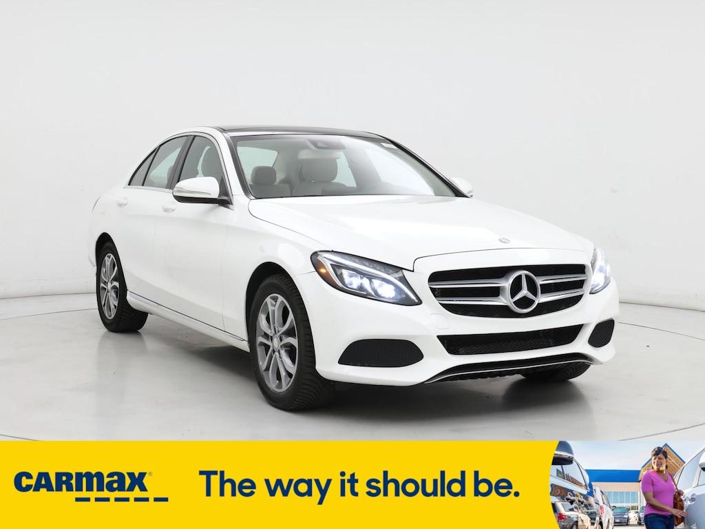 used 2015 Mercedes-Benz C-Class car, priced at $17,998