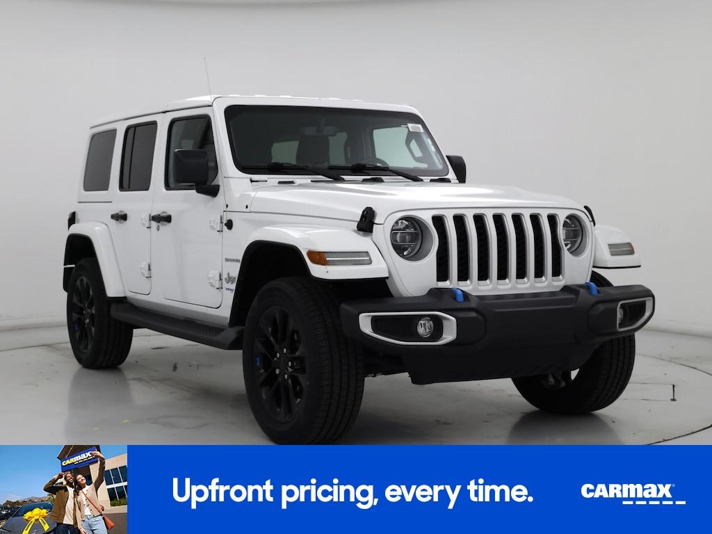 used 2022 Jeep Wrangler Unlimited 4xe car, priced at $32,998