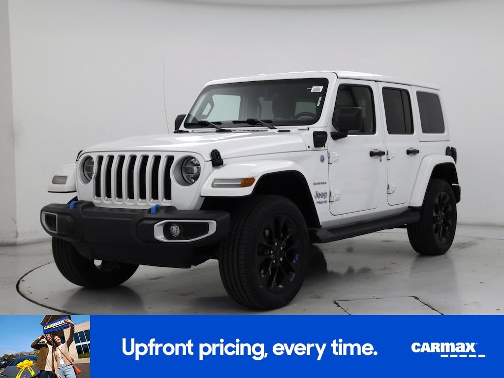 used 2022 Jeep Wrangler Unlimited 4xe car, priced at $32,998