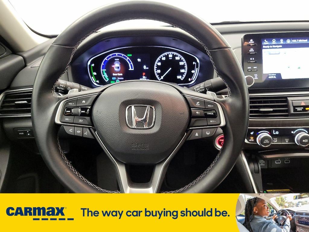 used 2022 Honda Accord Hybrid car, priced at $27,998