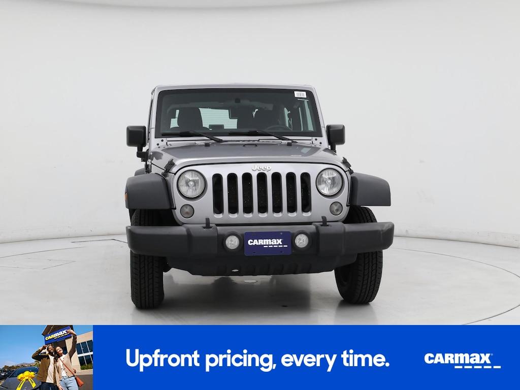 used 2015 Jeep Wrangler car, priced at $17,998