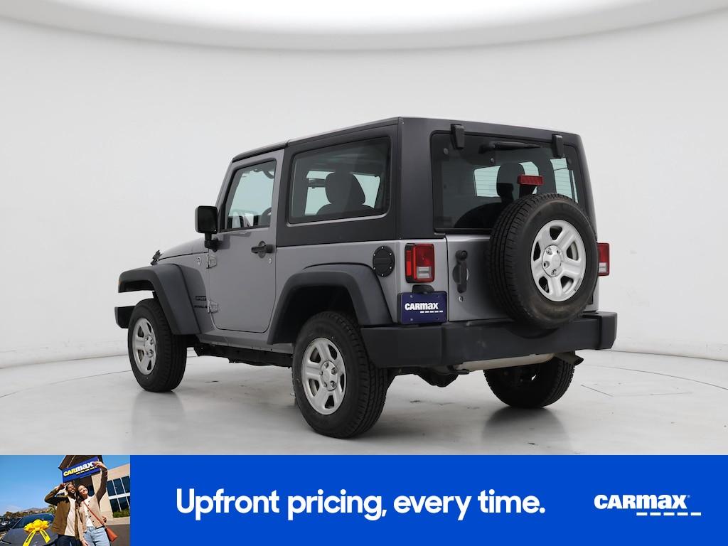 used 2015 Jeep Wrangler car, priced at $17,998