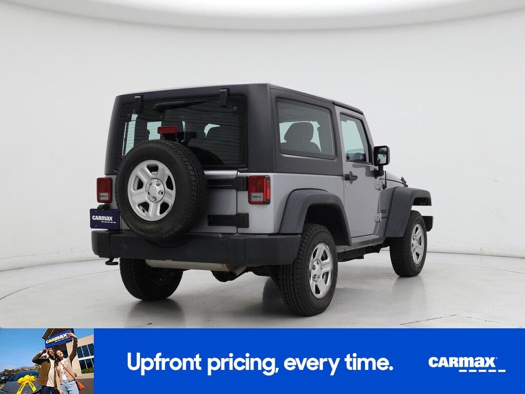 used 2015 Jeep Wrangler car, priced at $17,998