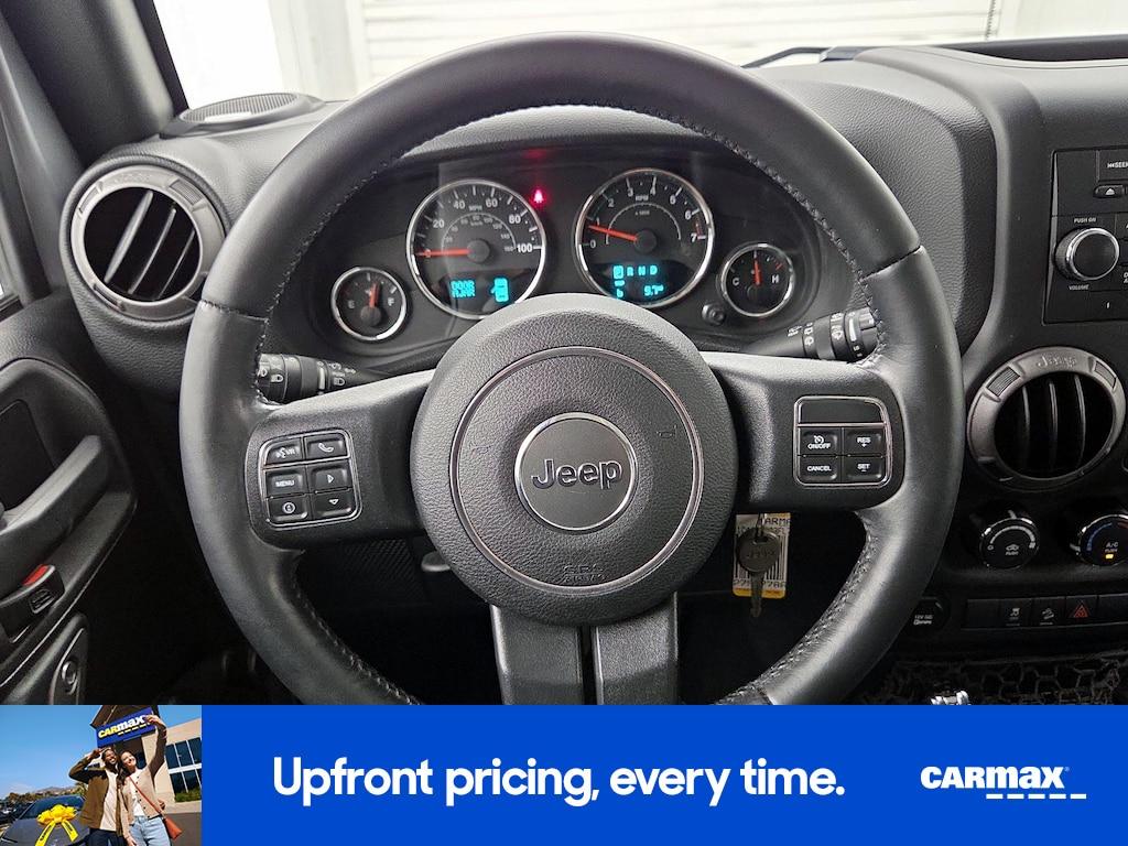 used 2015 Jeep Wrangler car, priced at $17,998