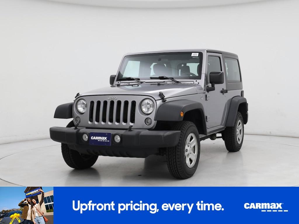 used 2015 Jeep Wrangler car, priced at $17,998