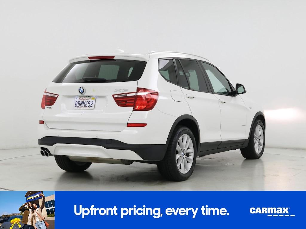 used 2015 BMW X3 car, priced at $14,599