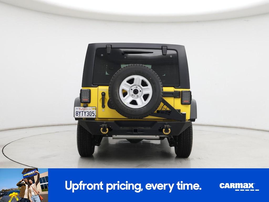 used 2015 Jeep Wrangler car, priced at $17,998