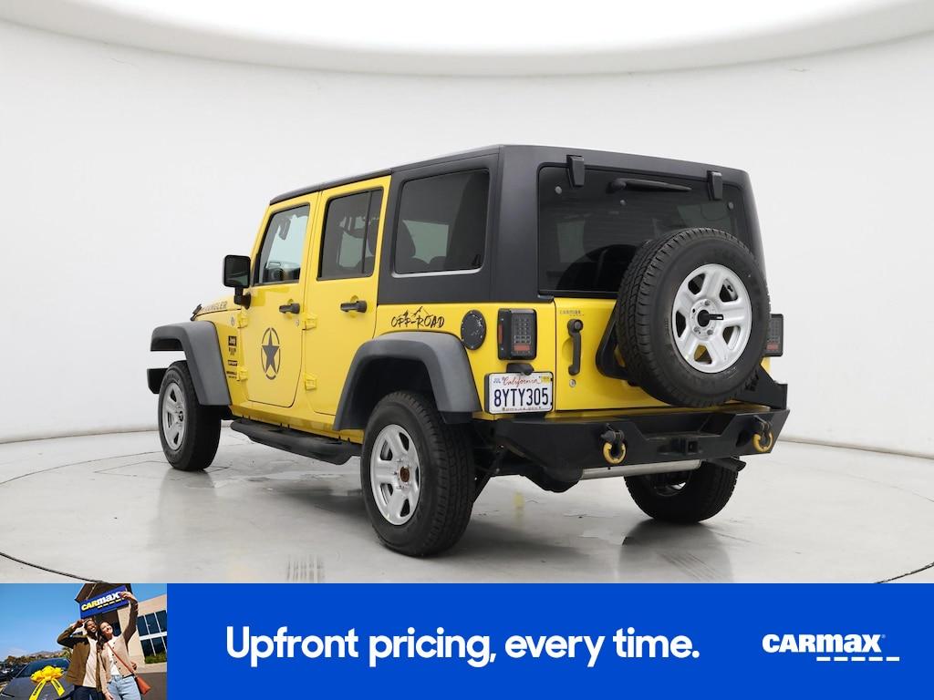 used 2015 Jeep Wrangler car, priced at $17,998