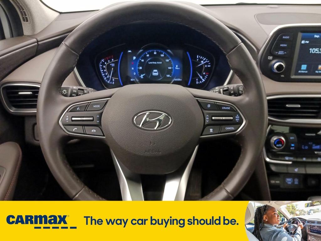 used 2019 Hyundai Santa Fe car, priced at $24,998