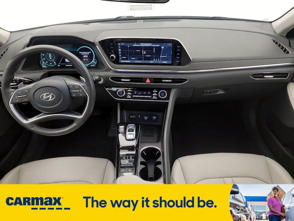 used 2022 Hyundai Sonata Hybrid car, priced at $25,998