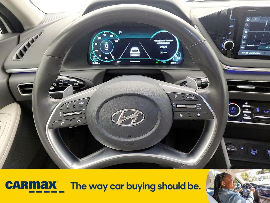 used 2022 Hyundai Sonata Hybrid car, priced at $25,998