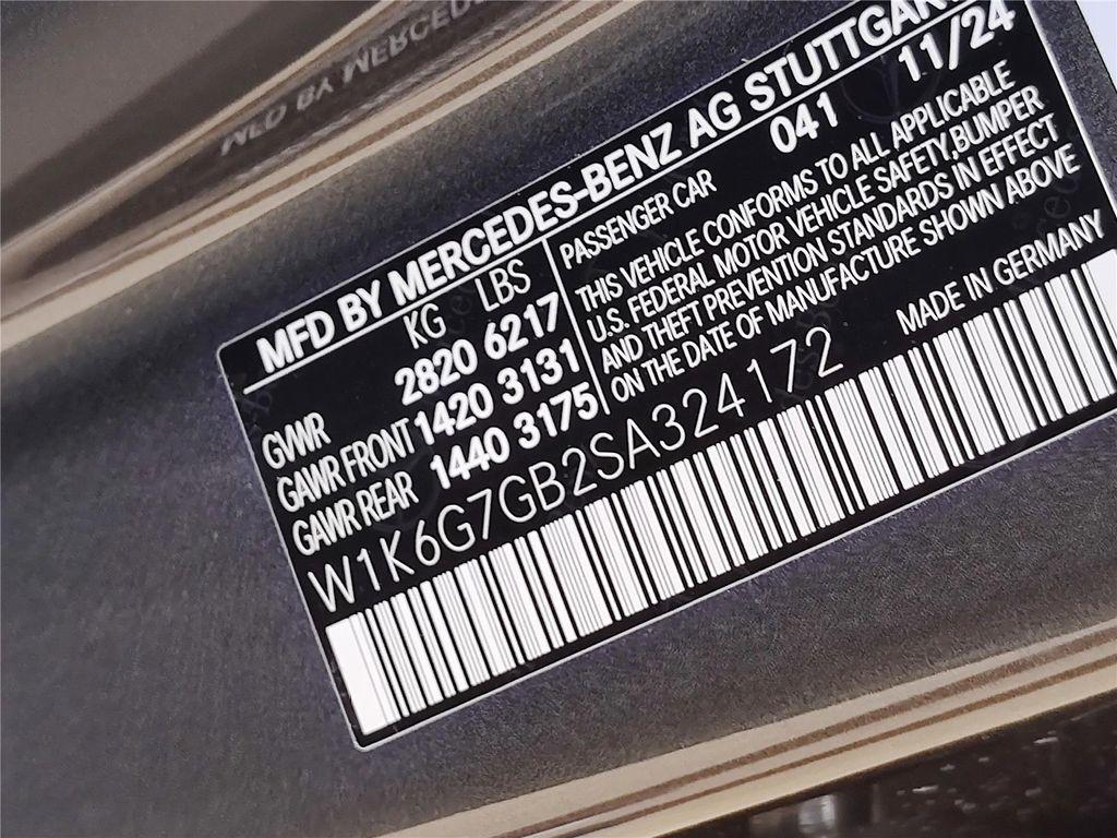 new 2025 Mercedes-Benz S-Class car, priced at $162,435