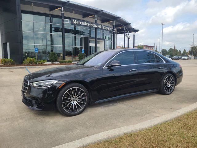 used 2021 Mercedes-Benz S-Class car, priced at $74,999