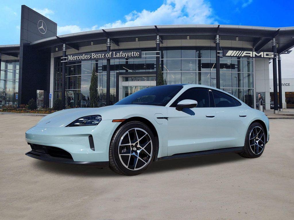 used 2025 Porsche Taycan car, priced at $93,800