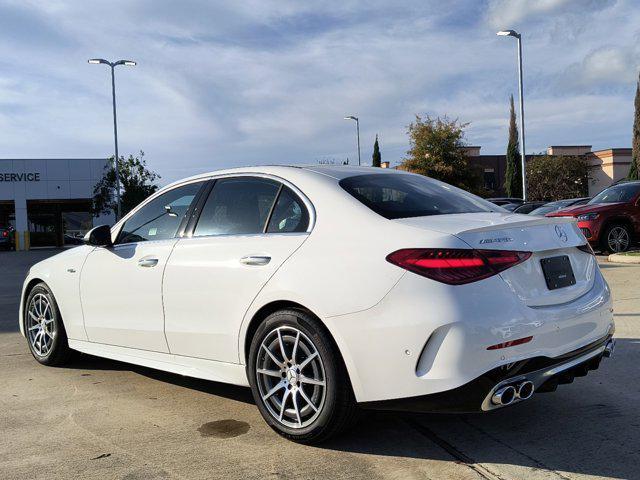 new 2025 Mercedes-Benz AMG C 43 car, priced at $67,300