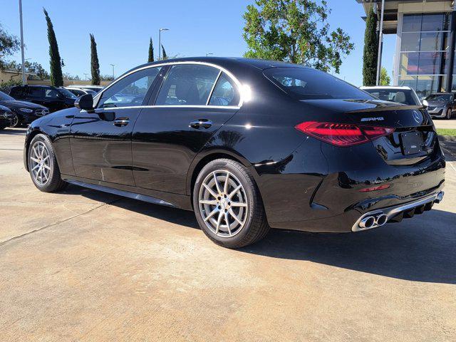 new 2025 Mercedes-Benz AMG C 43 car, priced at $64,650