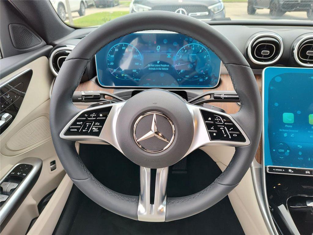 new 2025 Mercedes-Benz C-Class car, priced at $50,835