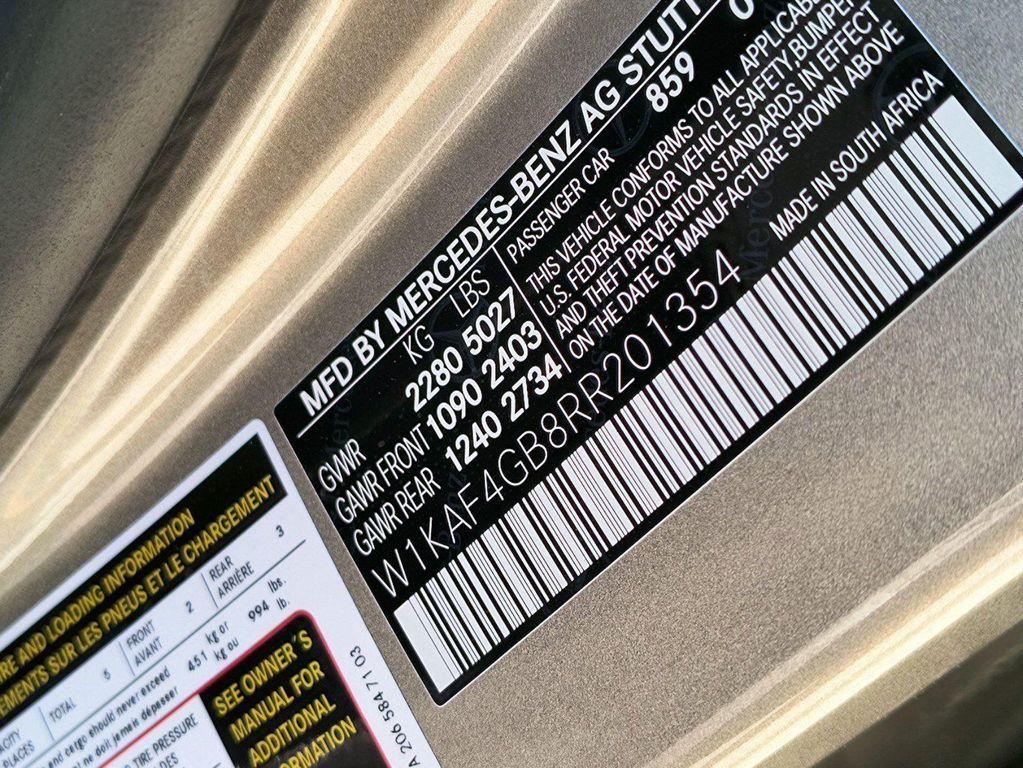 new 2024 Mercedes-Benz C-Class car, priced at $55,425