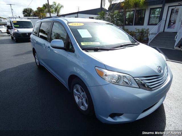 used 2015 Toyota Sienna car, priced at $18,998
