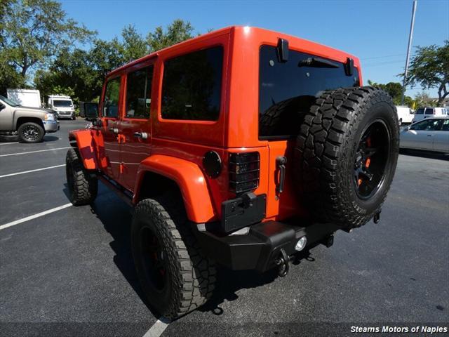 used 2015 Jeep Wrangler Unlimited car, priced at $25,998