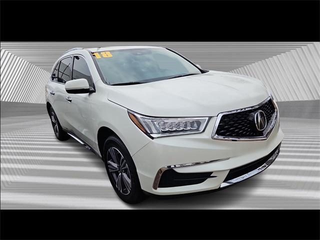 used 2018 Acura MDX car