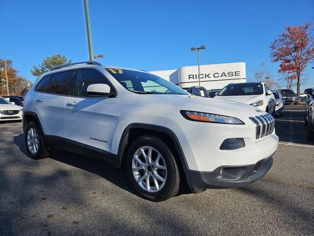 used 2017 Jeep Cherokee car, priced at $15,129