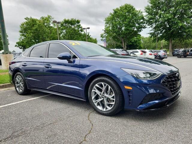 used 2021 Hyundai Sonata car, priced at $18,488