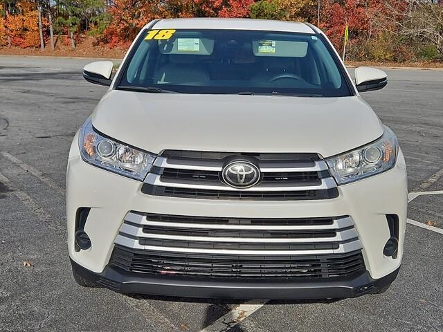 used 2018 Toyota Highlander car, priced at $18,588