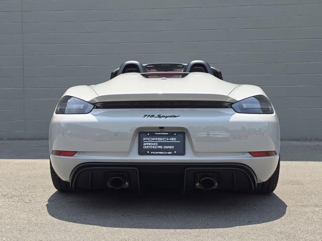 used 2022 Porsche 718 Spyder car, priced at $139,990