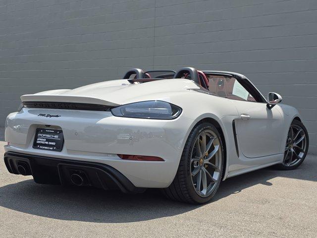 used 2022 Porsche 718 Spyder car, priced at $139,990