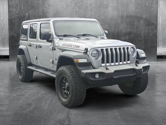 used 2018 Jeep Wrangler Unlimited car, priced at $28,858