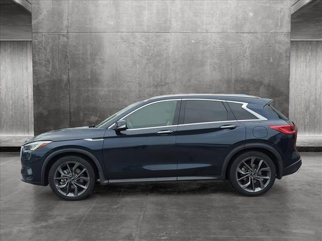 used 2021 INFINITI QX50 car, priced at $27,896