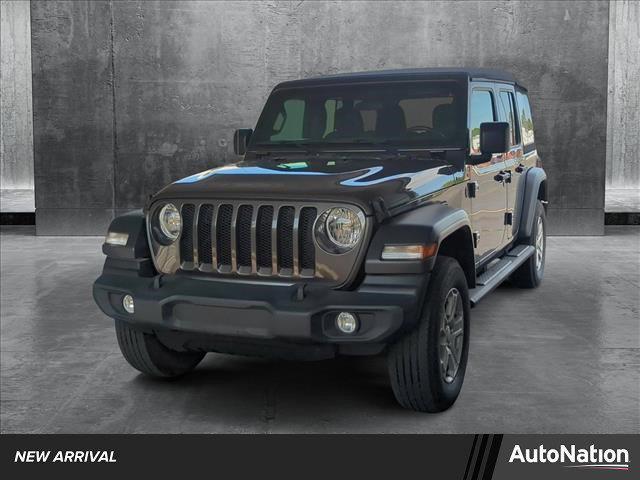 used 2021 Jeep Wrangler Unlimited car, priced at $32,858