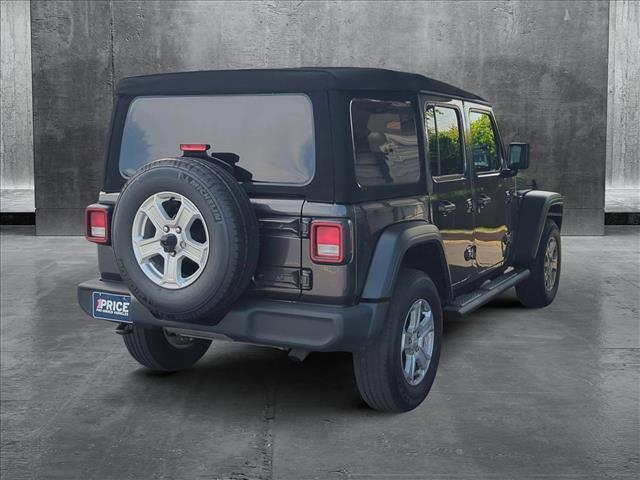 used 2021 Jeep Wrangler Unlimited car, priced at $32,858