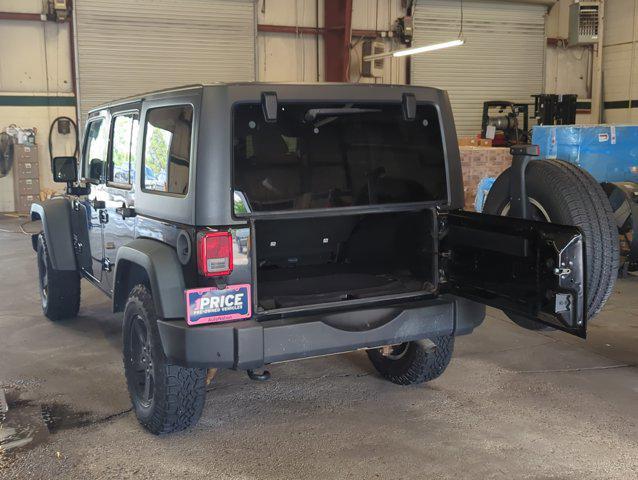 used 2016 Jeep Wrangler Unlimited car, priced at $17,199